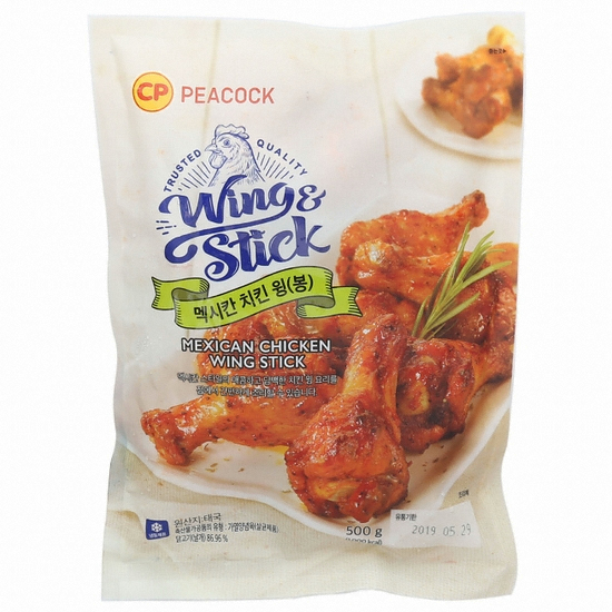 이마트 피코크 멕시칸 치킨 윙(봉) 500g (1개)_이미지