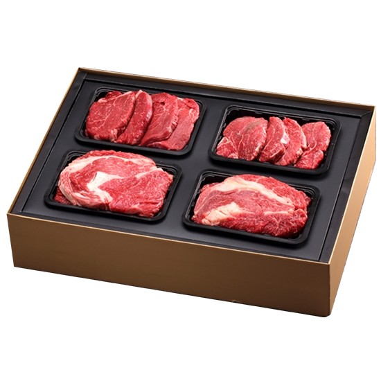 영주농협파머스마켓 영주한우 정성드림 구이세트 3호 2.4kg (1개)_이미지