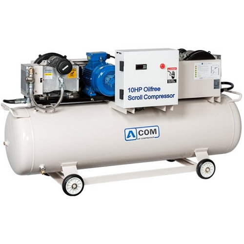 에이콤 저소음 오일리스 스크롤 콤프레샤 SAC-10LH-10HP_이미지