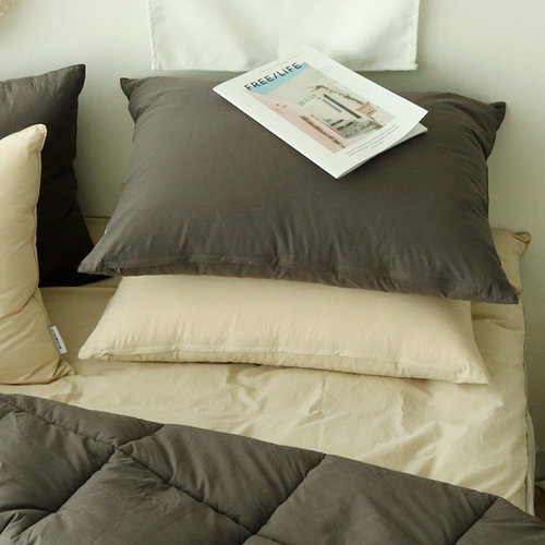 아토앤알로 순면 60수 바이오워싱 베개커버 (60x40cm)_이미지