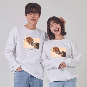 키밍 오너클랜 키밍 바셋 하운드 강아지 가을편한코디 맨투맨코디 6042490