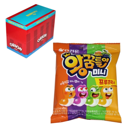 오리온 왕꿈틀이 미니 75g [9개]