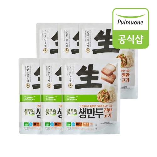 풀무원 생만두 진한고기 400g