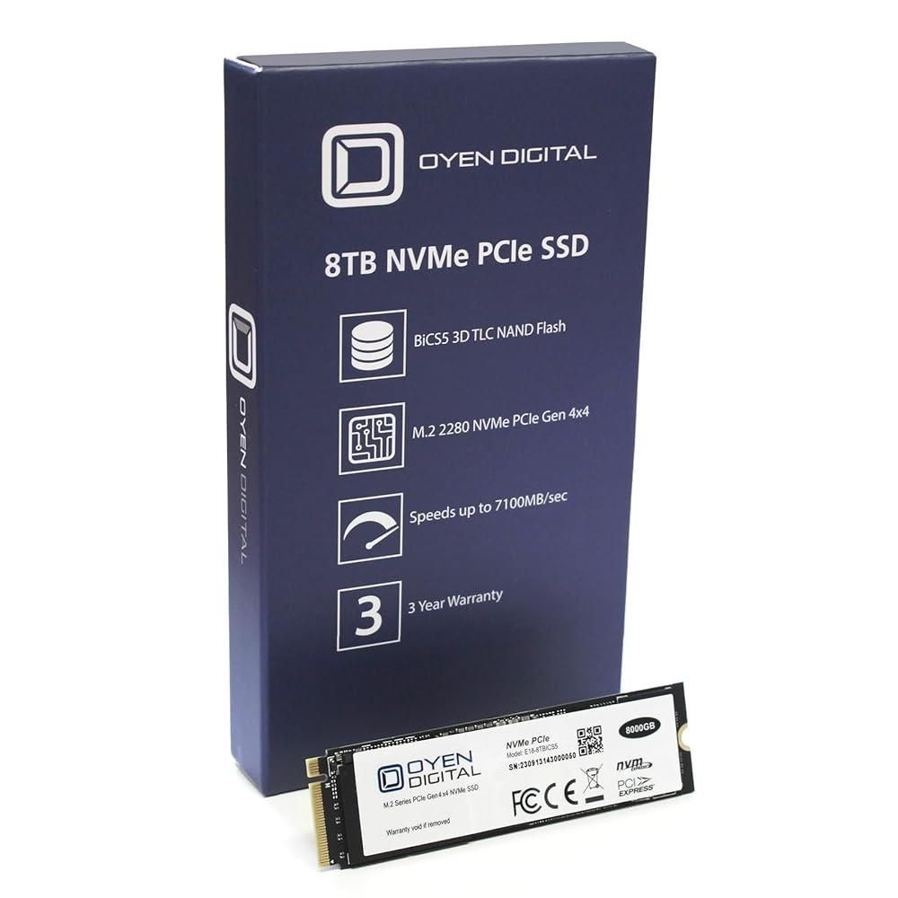 Oyen Digital E18 M.2 NVMe 해외구매 (8TB)_이미지