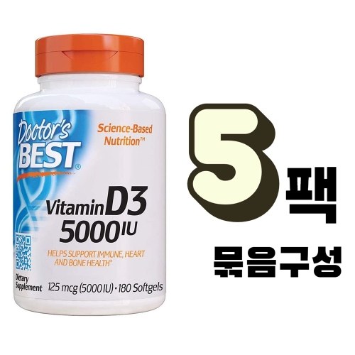 ���ͽ�����Ʈ ��Ÿ�� D3 5000 IU 180��