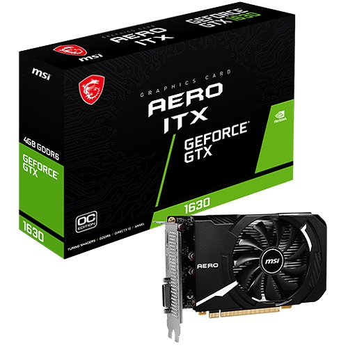 MSI 지포스 GTX 1630 에어로 ITX OC D6 4GB_이미지