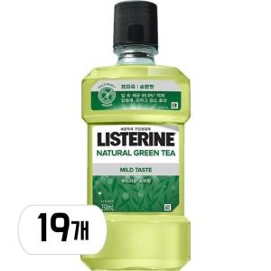 리스테린 내추럴 그린티 250ml (20개)_이미지
