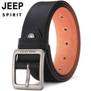 JEEP SPIRIT 천연가죽 캐주얼 벨트 OM18CD996BT0319