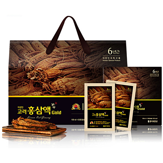 지강인 고려 홍삼액골드 100ml 30포 (1개)_이미지