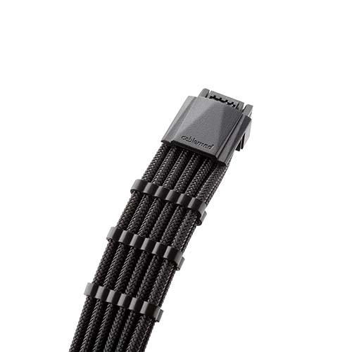 CableMod Pro ModMesh 12VHPWR PCIe 연장 케이블 (0.45m, 블랙)_이미지