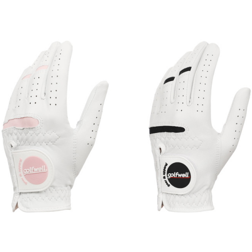 골프웰 천연양피 여성용 골프장갑 (1개)_이미지