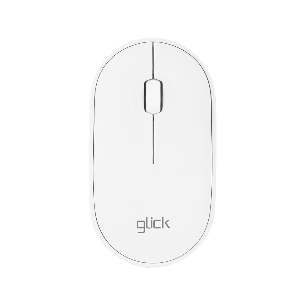 지클릭커 OFFICEPRO 움직이는 마카롱 무선 블루투스 (화이트)_이미지