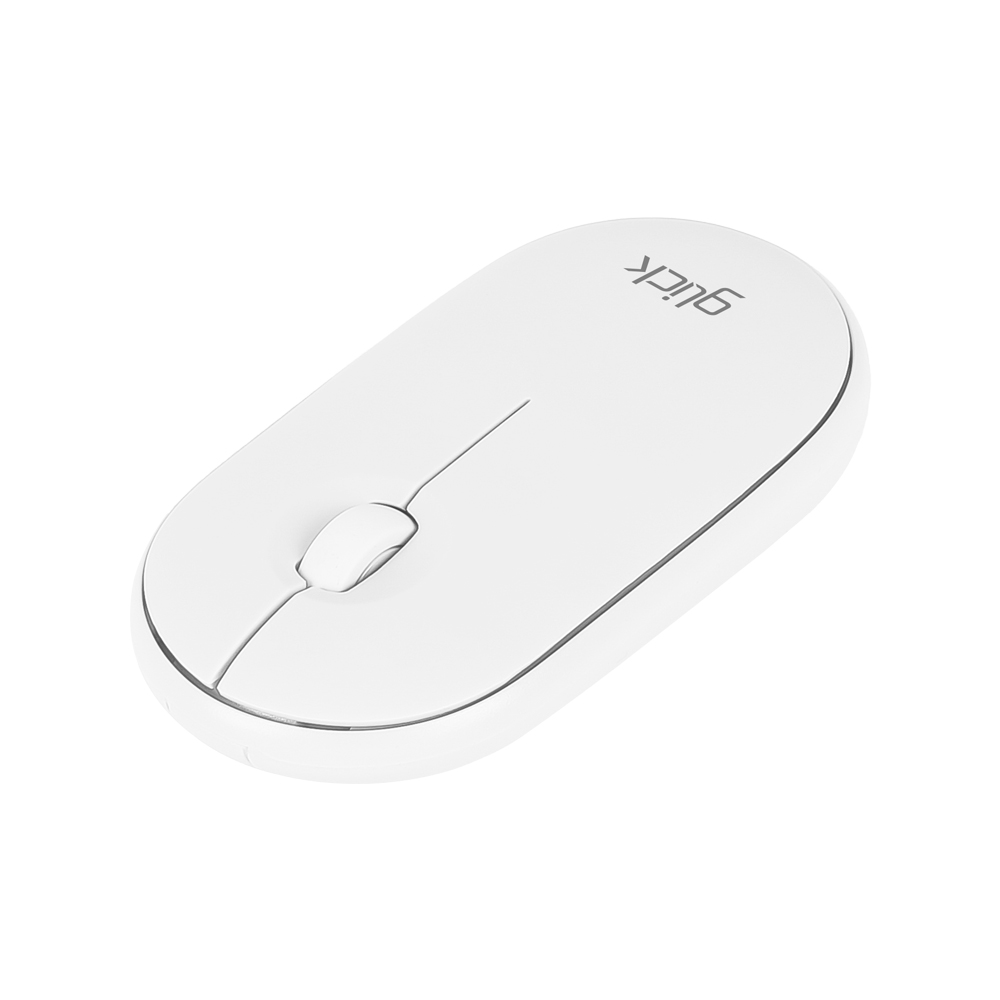 지클릭커 OFFICEPRO 움직이는 마카롱 무선 블루투스 (화이트)_이미지