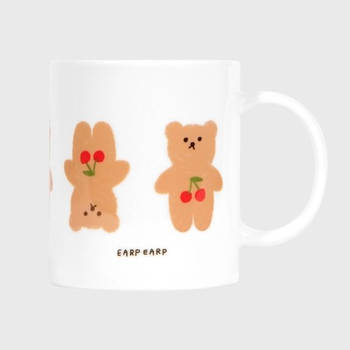 dot cherry big bear 머그컵