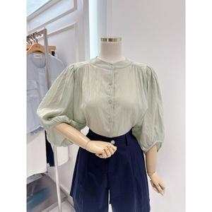 SG세계물산 에이비에프지 차이나카라 루즈핏 블라우스 ATZ3HB70H