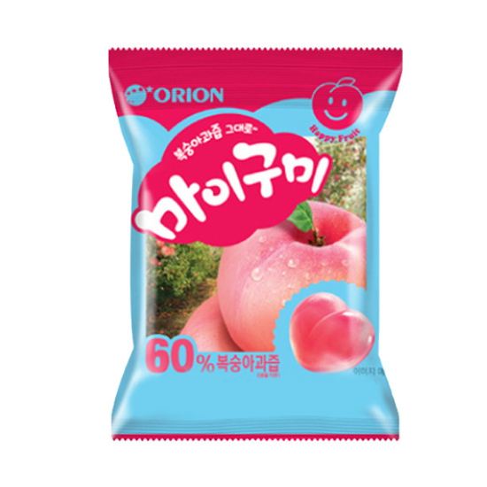 오리온 마이구미 복숭아 79g