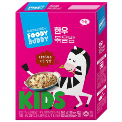 하림 푸디버디 한우 볶음밥 360g (6개)_이미지