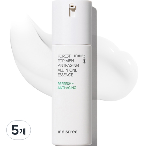 이니스프리 포레스트 포맨 안티에이징 올인원 에센스 100ml (5개)_이미지