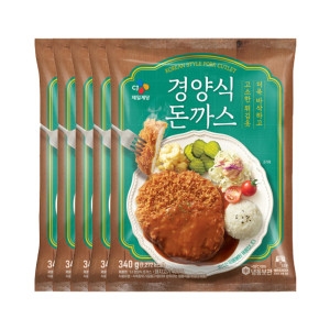CJ제일제당 경양식돈까스 340g (5개)