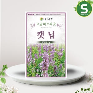 다농 캣닙 1g 캣닢 개박하 돌박하 고양이풀 허브 허브씨 허브씨앗 씨 씨앗 캣닢씨앗 캣닙씨앗 꽃씨 꽃씨앗 다_이미지