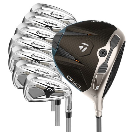 테일러메이드 Qi4D Max Lite 단일 여성용 풀세트 (8개 카본 정품)_이미지