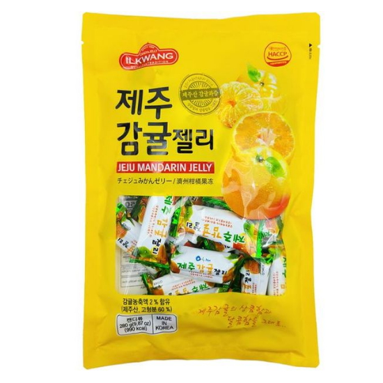 일광제과 제주감귤 젤리 280g (3개)_이미지