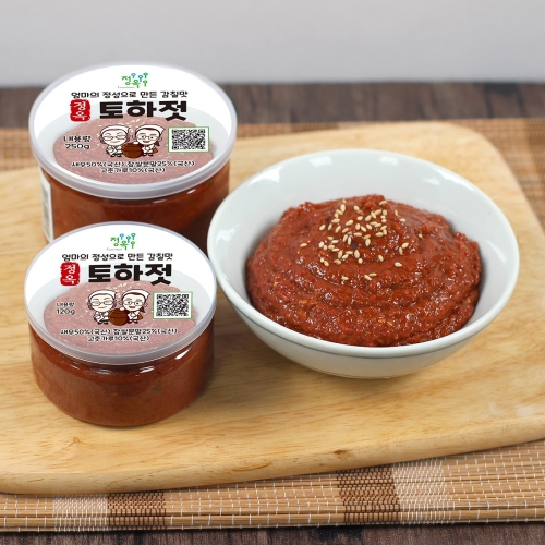 정옥 토하젓 120g2개세트 2개 120g