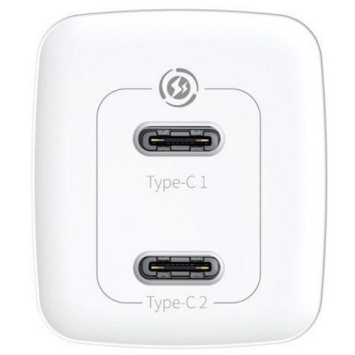 베이스어스 PD PPS 65W 2포트 GaN2 라이트 충전기 CCGAN2L-M_이미지