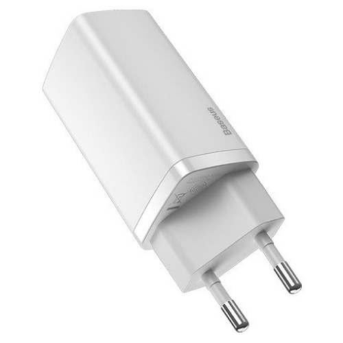 베이스어스 PD PPS 65W 2포트 GaN2 라이트 충전기 CCGAN2L-M_이미지