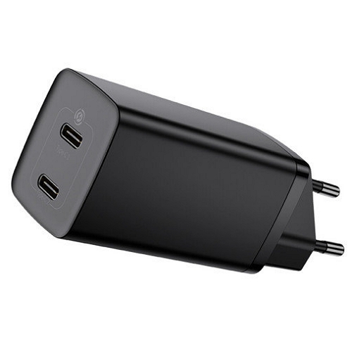 베이스어스 PD PPS 65W 2포트 GaN2 라이트 충전기 CCGAN2L-M_이미지