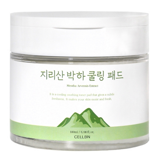 셀비엔 지리산 박하 쿨링 패드 70매 (1개)_이미지