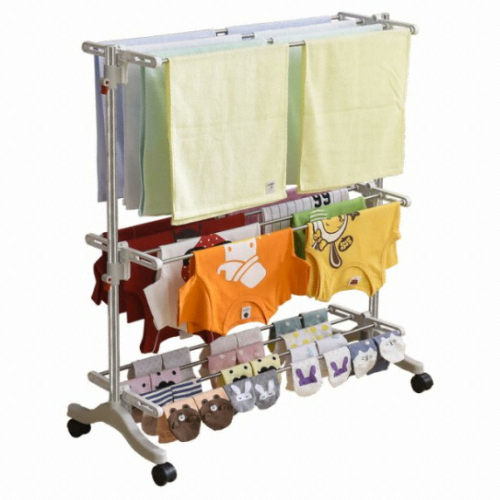 두리씨오 두리펀 베이시스 빨래건조대 3단