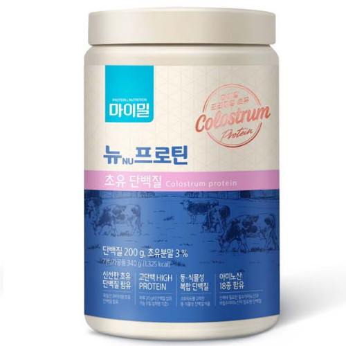 대상웰라이프 마이밀 뉴프로틴 초유 단백질 340g (3개)