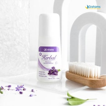 그라함스 허브 미네럴 <b>데오드란트</b> 롤온 65ml