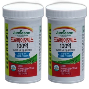 자미에슨 프로바이오틱스 370mg 90캡슐 2병 180캡슐_이미지