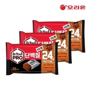 오리온 닥터유 프로 단백질바 한입쏙 420g (3개)_이미지