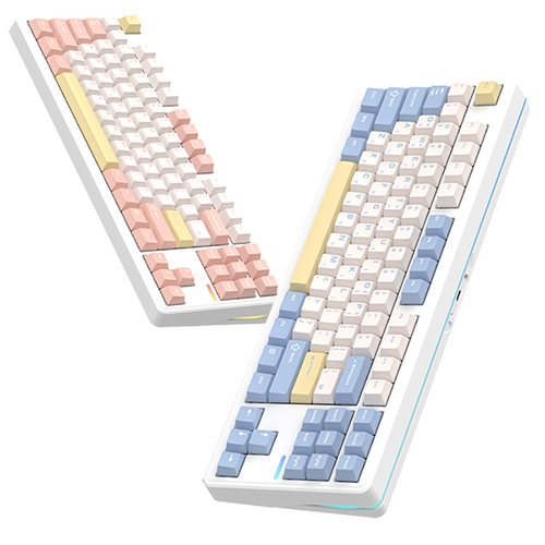 SPM PL87W 목새 유무선 기계식 (베이비 블루)_이미지