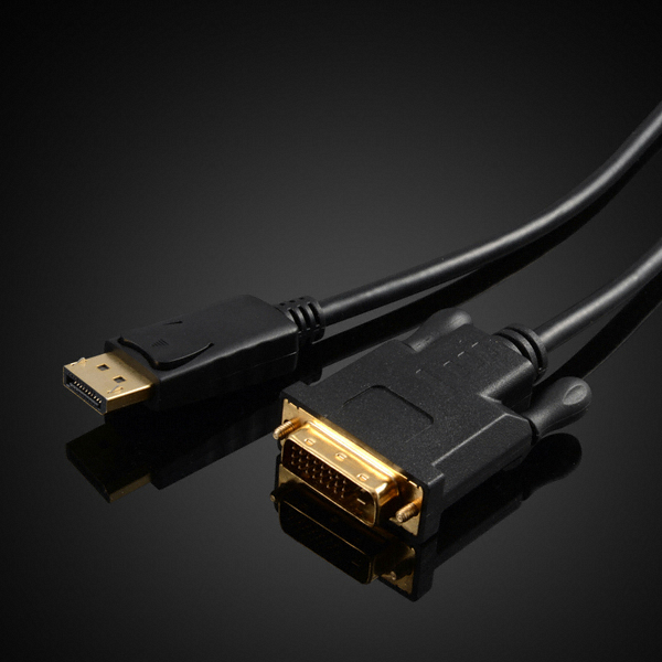 �������������ͽ� �ؽ�Ʈ DisplayPort to DVI Cable