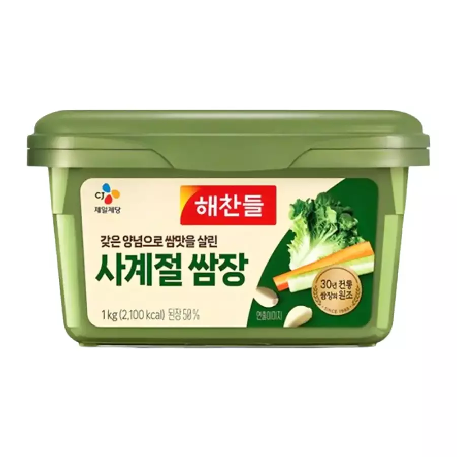  해찬들 사계절 쌈장 1kg [4개]