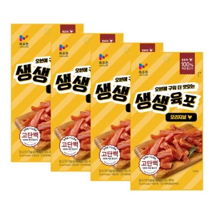 목우촌 생생 닭가슴살 육포 오리지널 30g (4개)_이미지