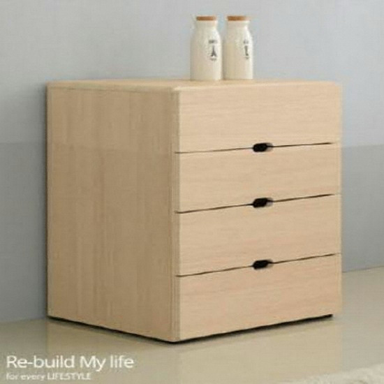 제이디퍼니처 로미 4단 서랍장 400_이미지