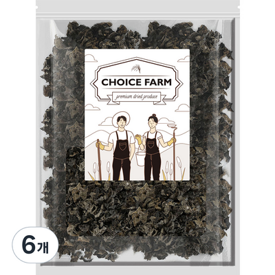 초이스팜 건목이버섯 (150g,6개)