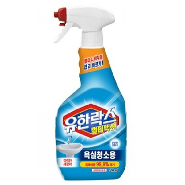 유한양행 유한락스 멀티액션 욕실청소용 510ml (1개)