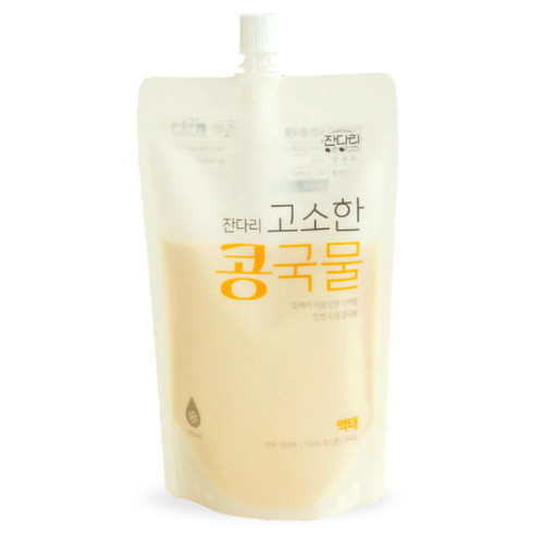 잔다리 고소한 콩국물 백태 340ml