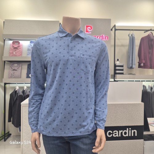 올오버 프린트 제천카라 티셔츠 PQTS1401-33_OD