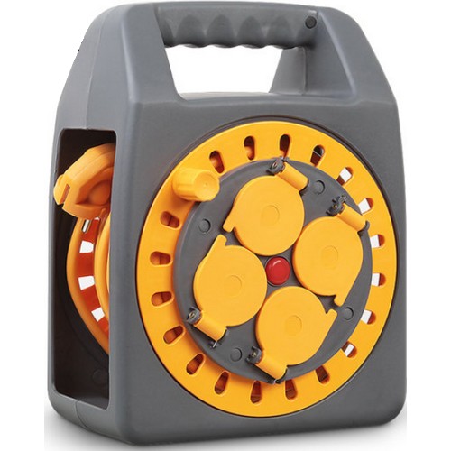 러그박스 4구 1.5SQ 캡형 캠핑릴선 (15m)