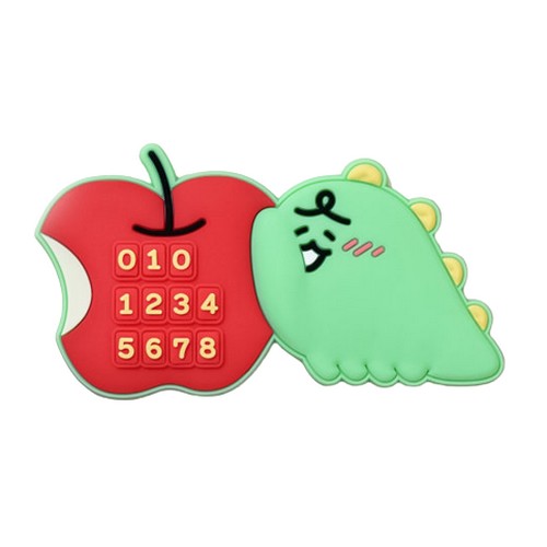 아이콘스 카카오프렌즈 니니즈 죠르디 납작 주차번호판_이미지