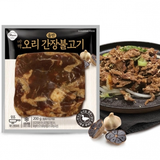신세계푸드 올반 바짝오리 간장불고기 200g (14개)