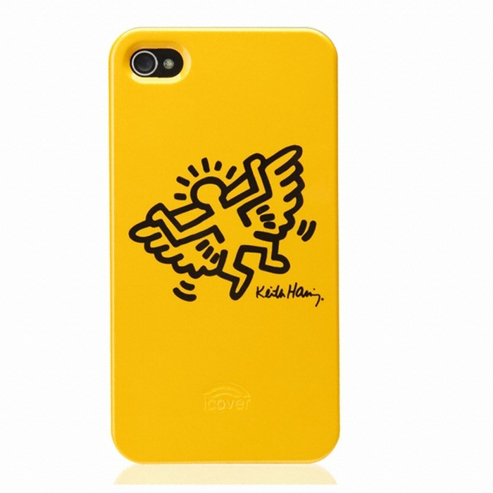 ����Ŀ�� KEITH HARING PASTEL GLOSSY YELLOW CASE