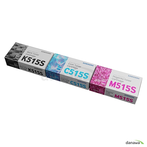 삼성전자 정품 CLT-K515S, CLT-C515S, CLT-M515S 3색 세트_이미지
